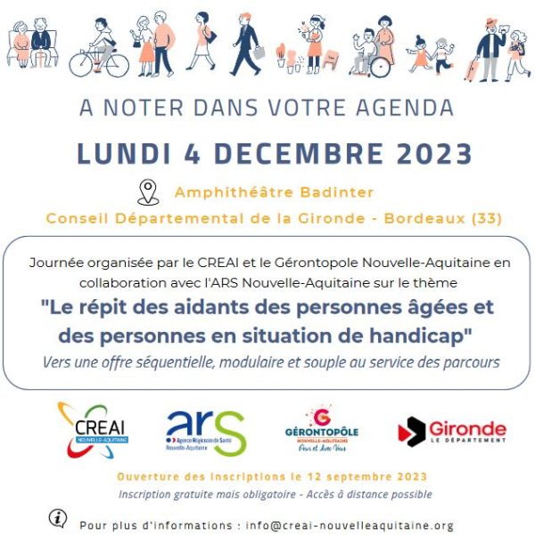 Le répit des aidants des personnes âgées et des personnes en situation ...